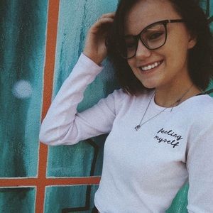 Forever21 Feeling Myself Crop Top